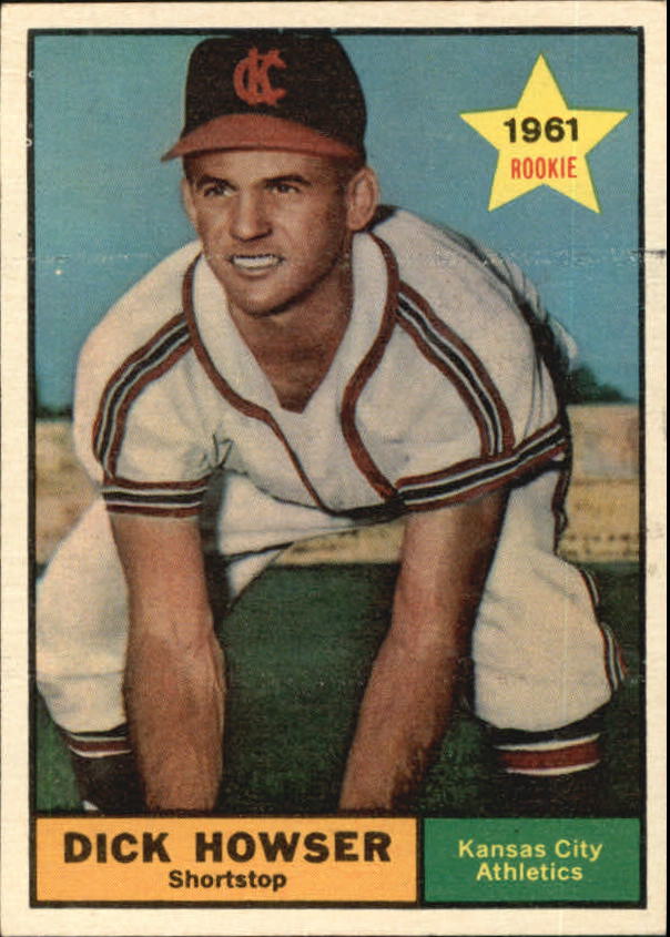 1961 Topps #416 Dick Howser RC