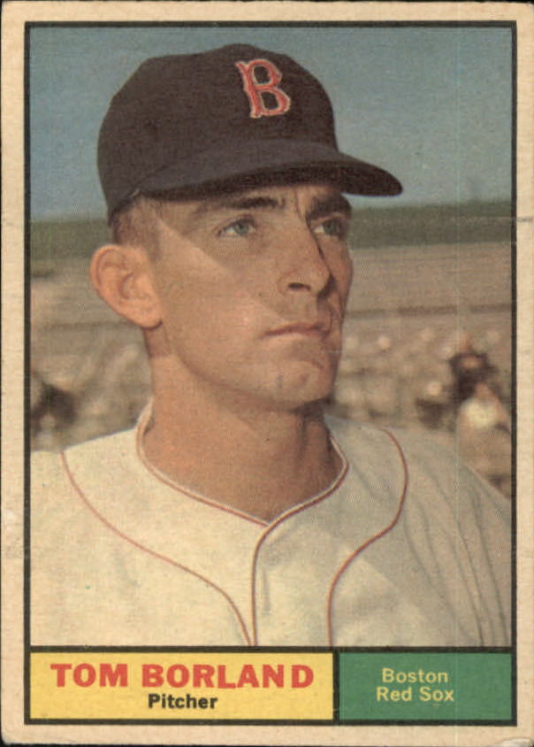 1961 Topps #419 Tom Borland