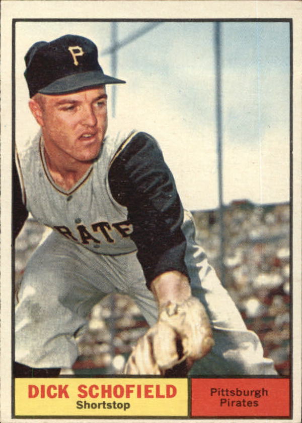 1961 Topps #453 Dick Schofield