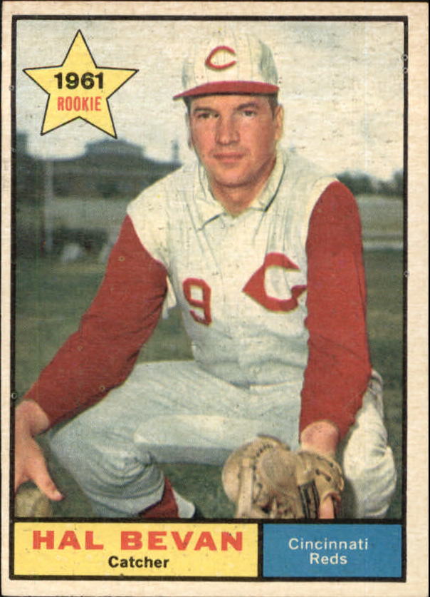 1961 Topps #456 Hal Bevan