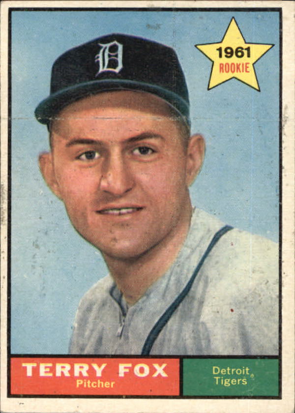 1961 Topps #459 Terry Fox RC