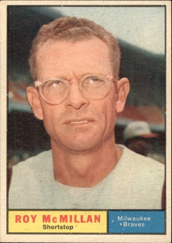 1961 Topps #465 Roy McMillan