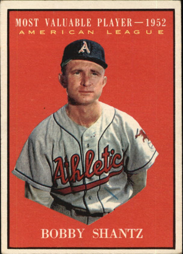 1961 Topps #473 Bob Shantz MVP