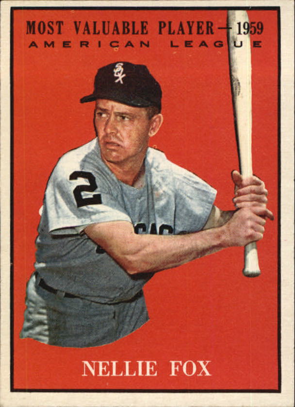 1961 Topps #477 Nellie Fox MVP