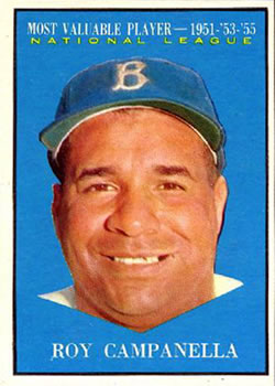 1961 Topps #480 Roy Campanella MVP