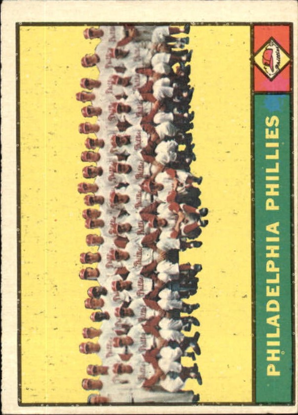 1961 Topps #491 Philadelphia Phillies TC