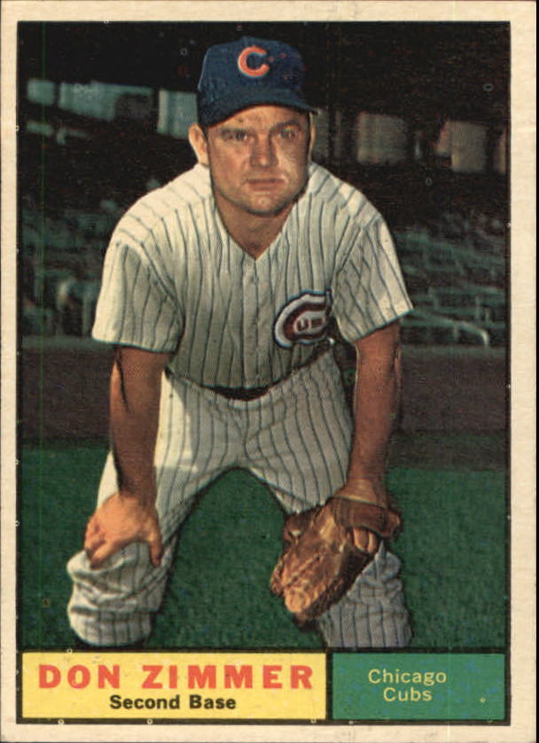 1961 Topps #493 Don Zimmer UER/(Brooklyn A.L.)