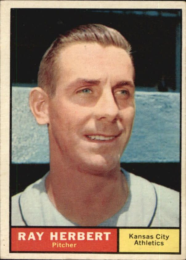 1961 Topps #498 Ray Herbert