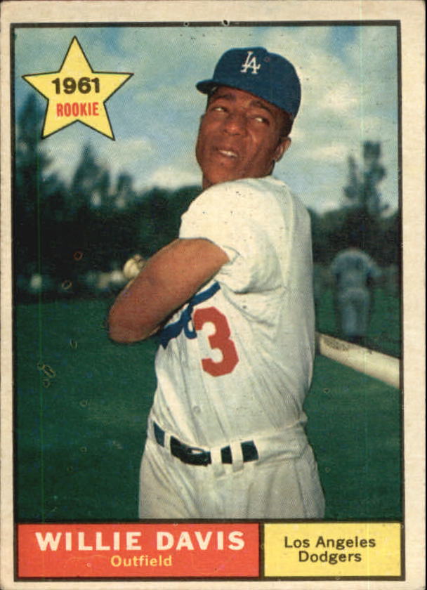 1961 Topps #506 Willie Davis RC front image