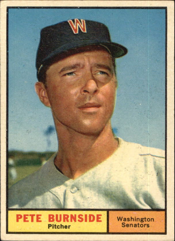 1961 Topps #507 Pete Burnside