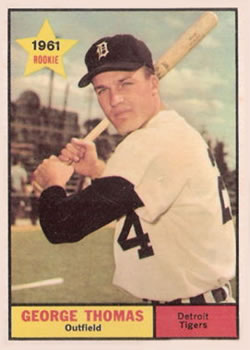 1961 Topps #544 George Thomas RC
