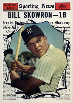 1961 Topps #568 Bill Skowron AS