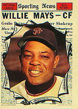 1961 Topps #579 Willie Mays AS