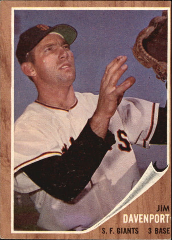 1962 Topps #9 Jim Davenport