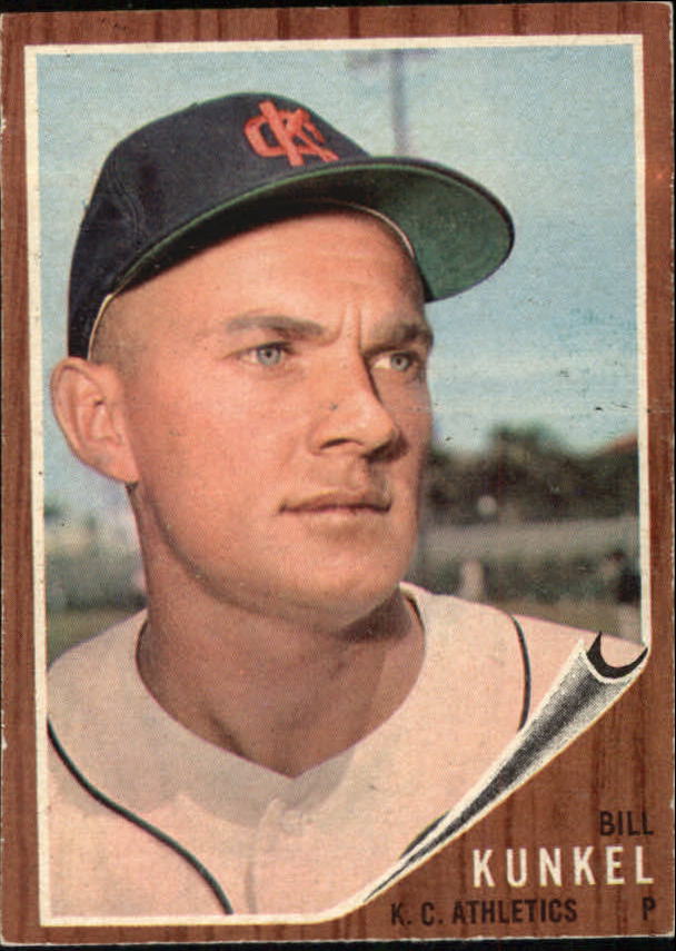 1962 Topps #147A Bill Kunkel Portrait