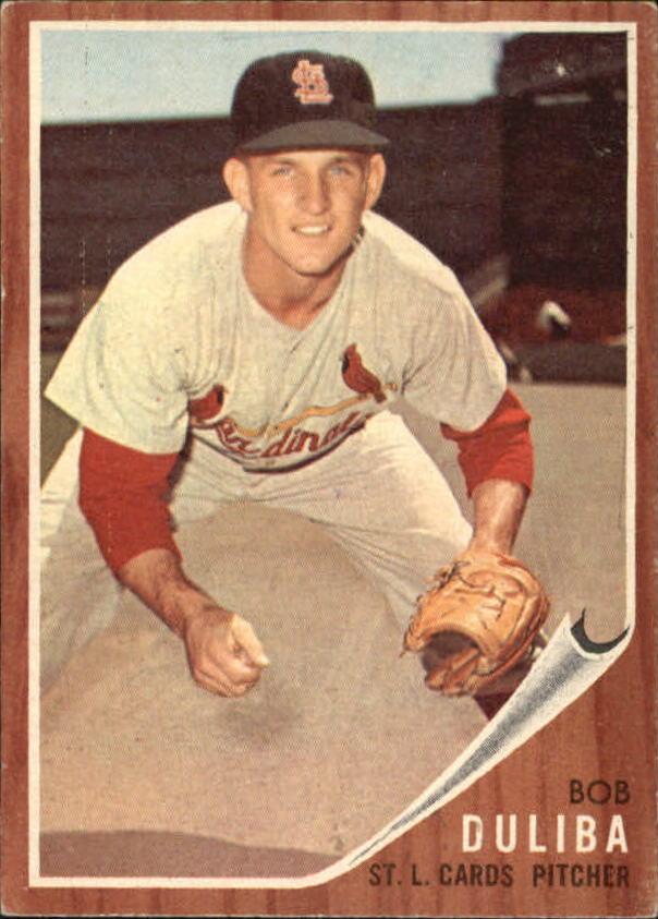 1962 Topps #149 Bob Duliba