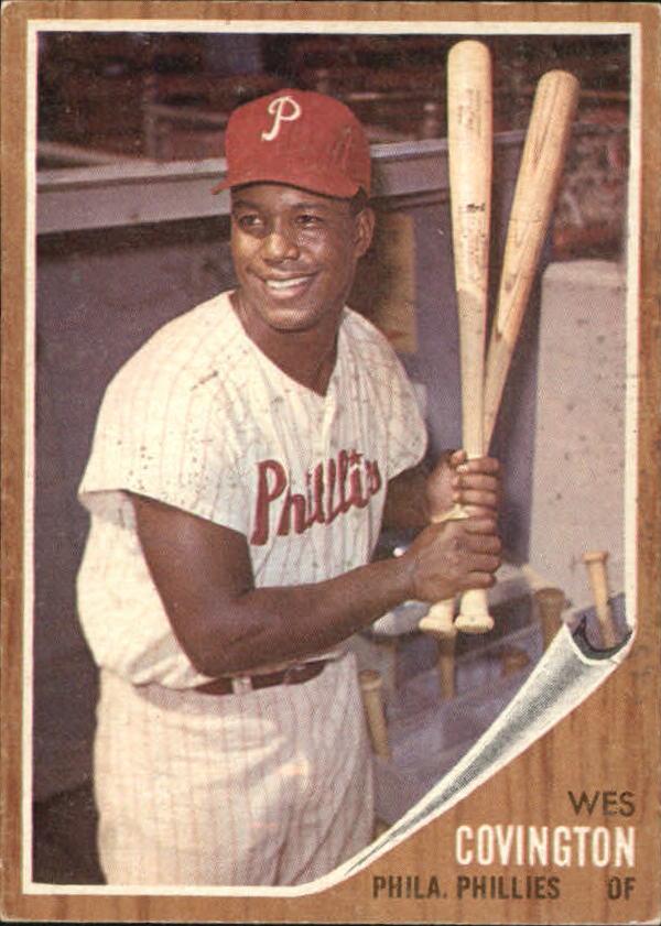 1962 Topps #157 Wes Covington