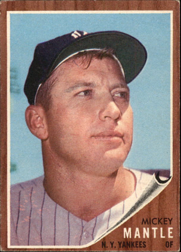 1962 Topps #200 Mickey Mantle