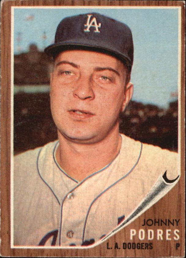 1962 Topps #280 Johnny Podres