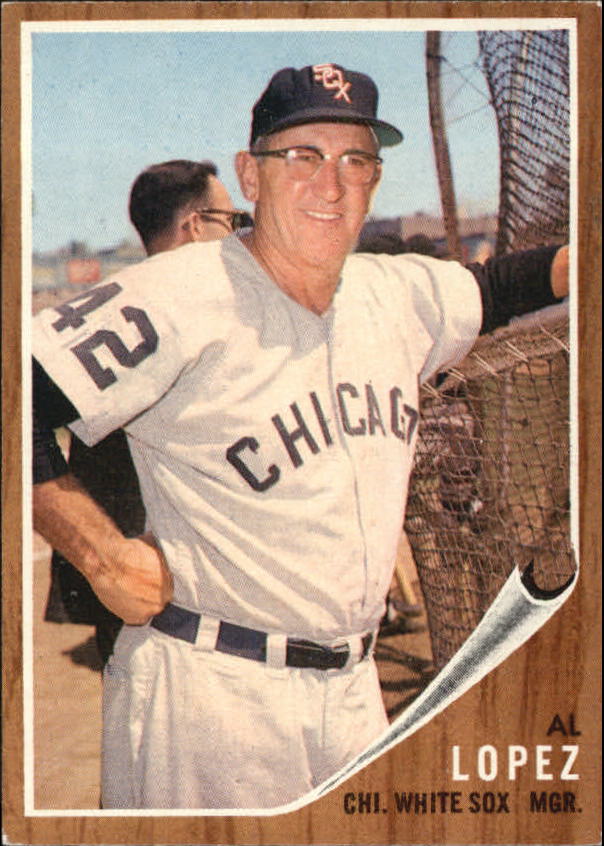 1962 Topps #286 Al Lopez MG