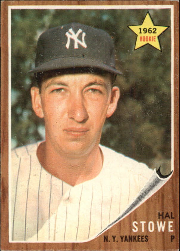 1962 Topps #291 Hal Stowe RC