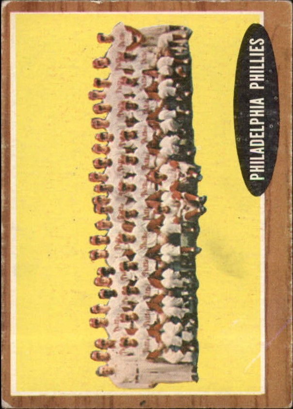 1962 Topps #294 Philadelphia Phillies TC