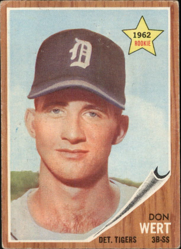 1962 Topps #299 Don Wert RC