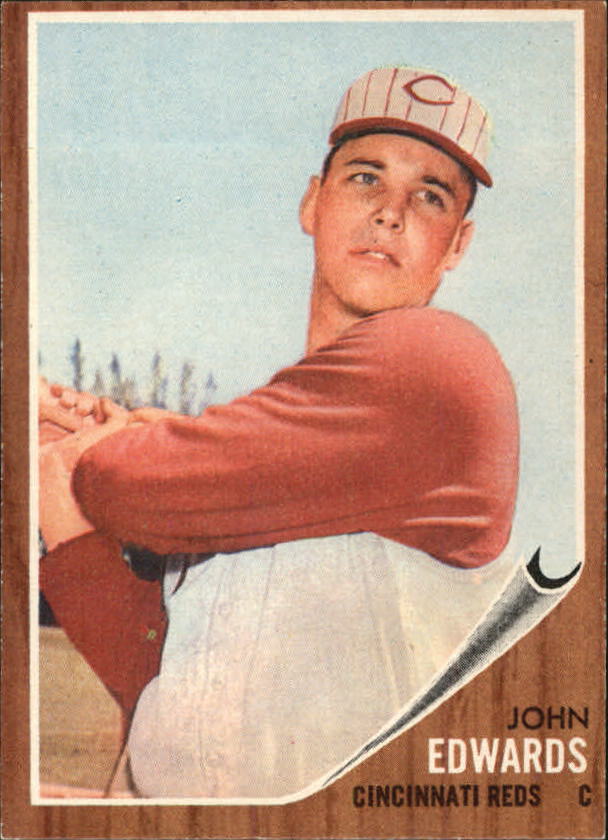 1962 Topps #302 Johnny Edwards RC