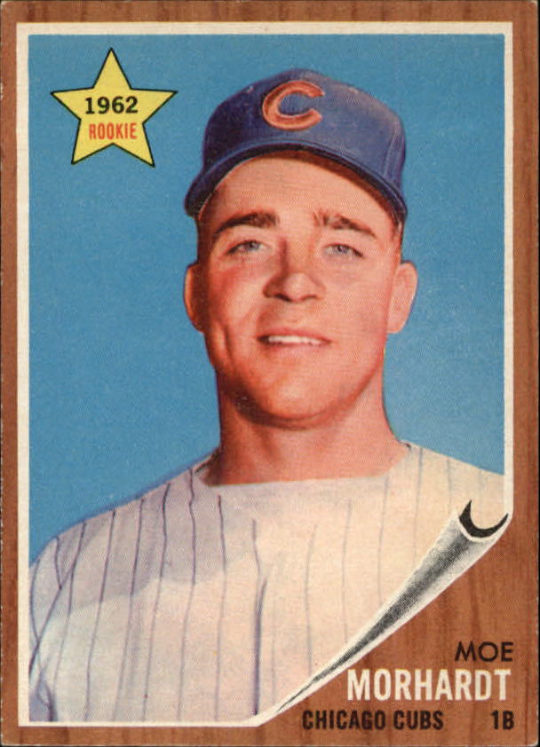 1962 Topps #309 Moe Morhardt RC