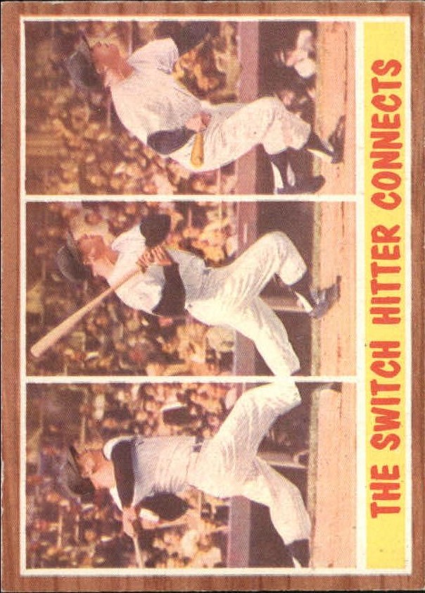 1962 Topps #318 Mickey Mantle IA