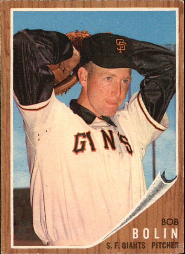 1962 Topps #329 Bob Bolin