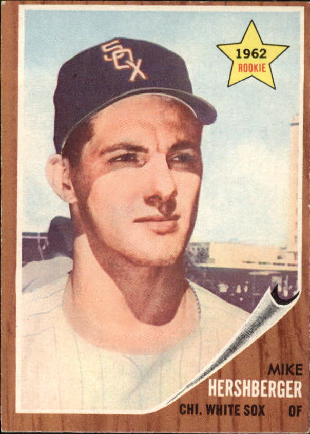 1962 Topps #341 Mike Hershberger RC