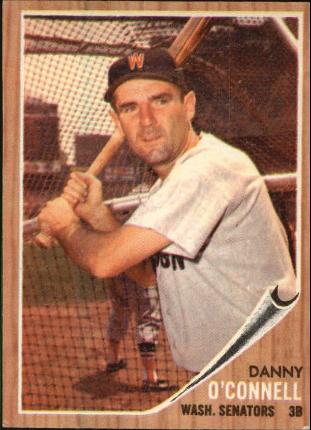 1962 Topps #411 Danny O'Connell