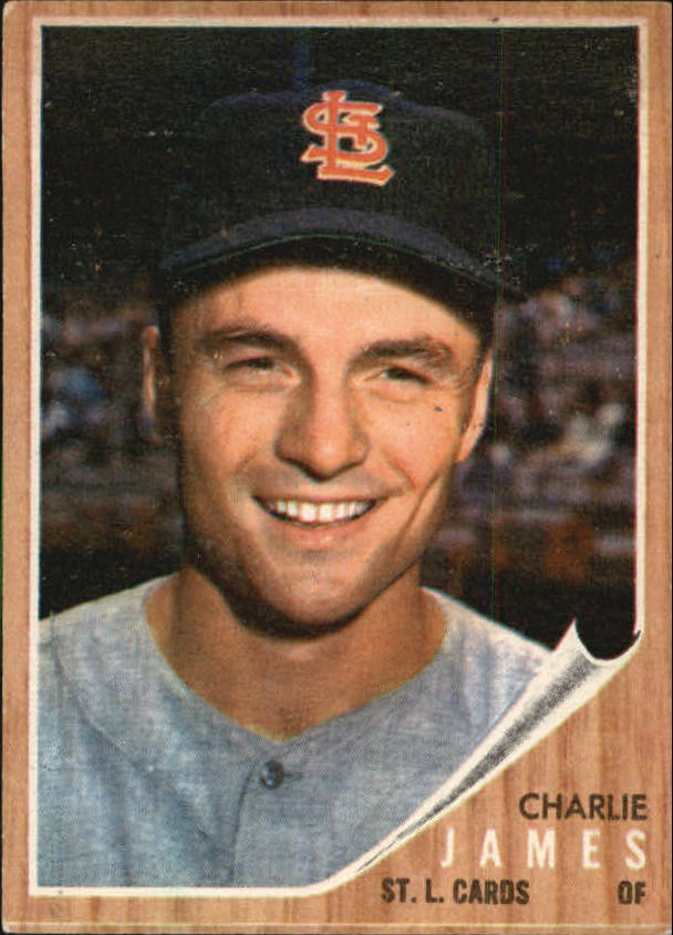 1962 Topps #412 Charlie James