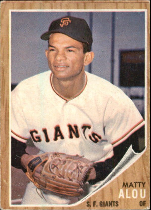 1962 Topps #413 Matty Alou