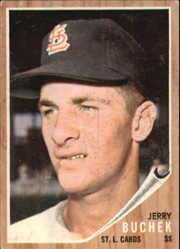 1962 Topps #439 Jerry Buchek RC