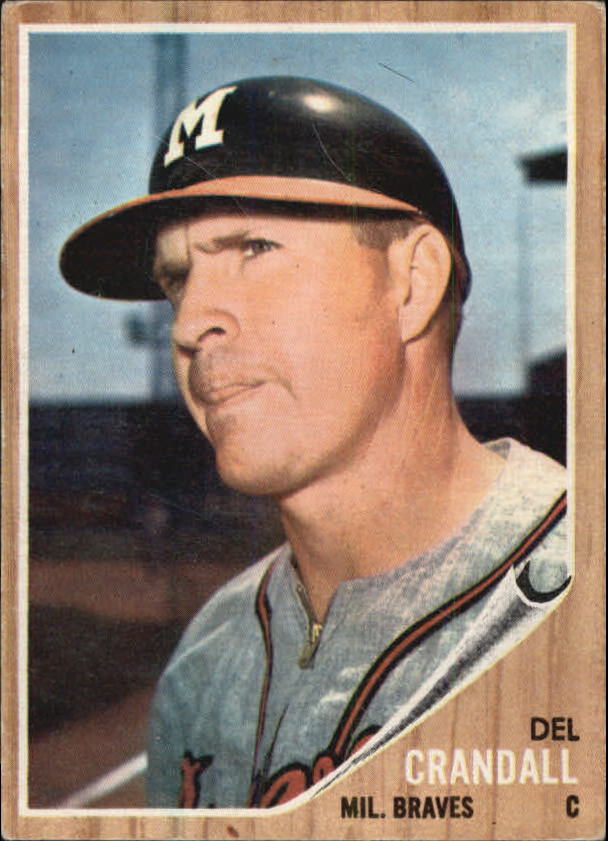 1962 Topps #443 Del Crandall