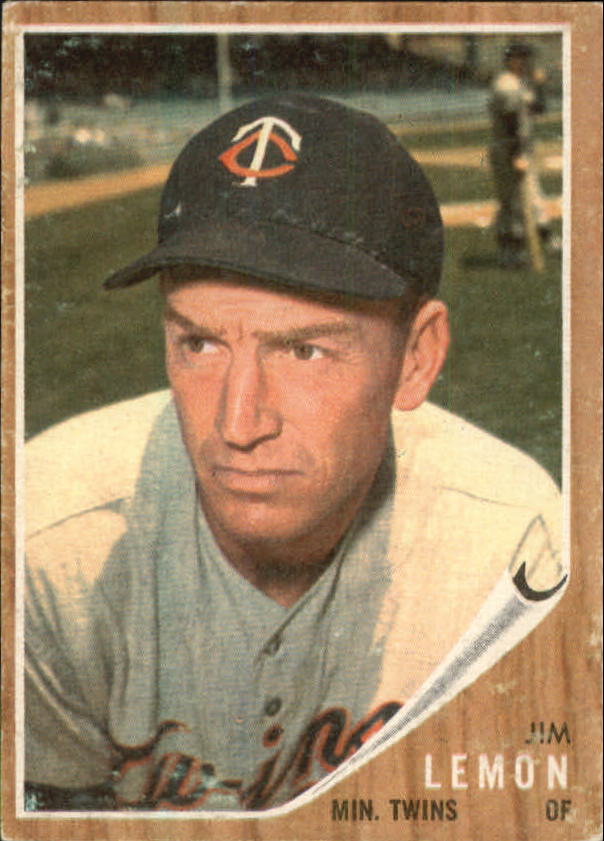 1962 Topps #510 Jim Lemon