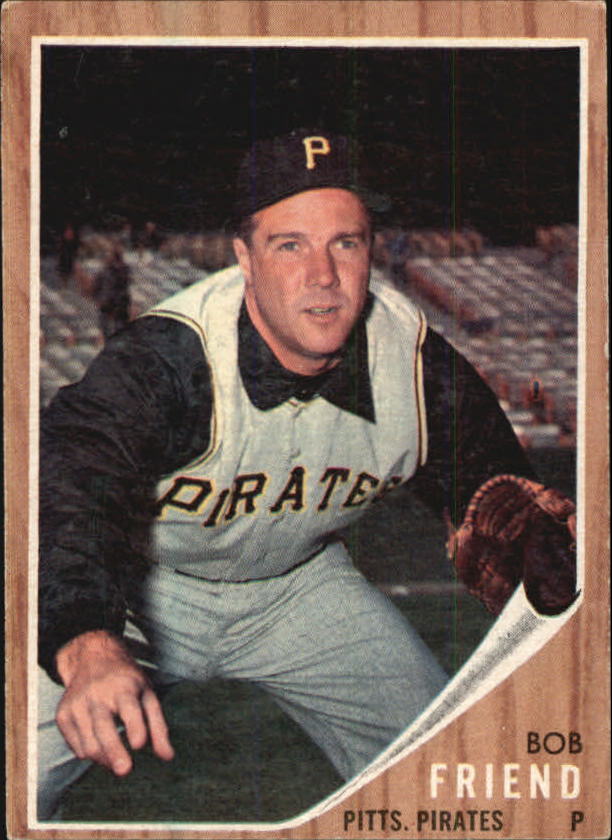 1962 Topps #520 Bob Friend