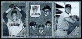 1962 Topps Advertising Panels #1 AL Home Run Leaders/Barney Schultz/Carl Sawatski