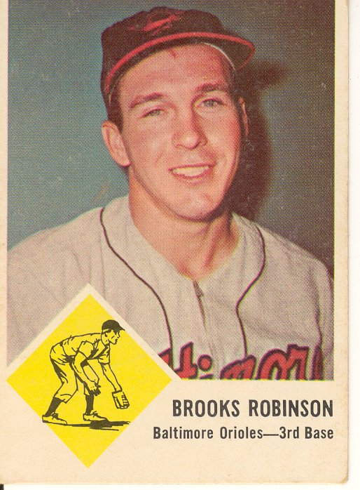 1963 Fleer #4 Brooks Robinson
