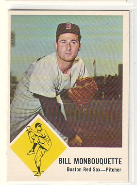 1963 Fleer #7 Bill Monbouquette