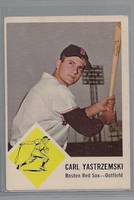 1963 Fleer #8 Carl Yastrzemski