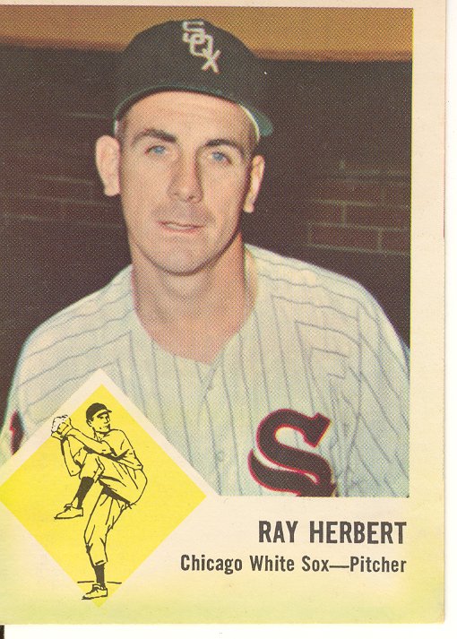 1963 Fleer #9 Ray Herbert
