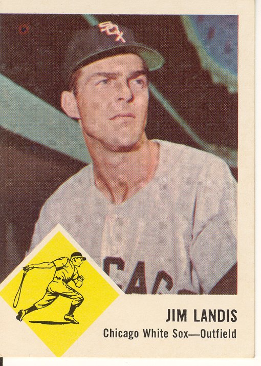 1963 Fleer #10 Jim Landis