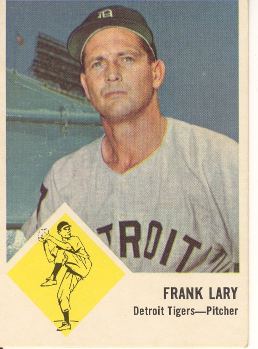 1963 Fleer #14 Frank Lary