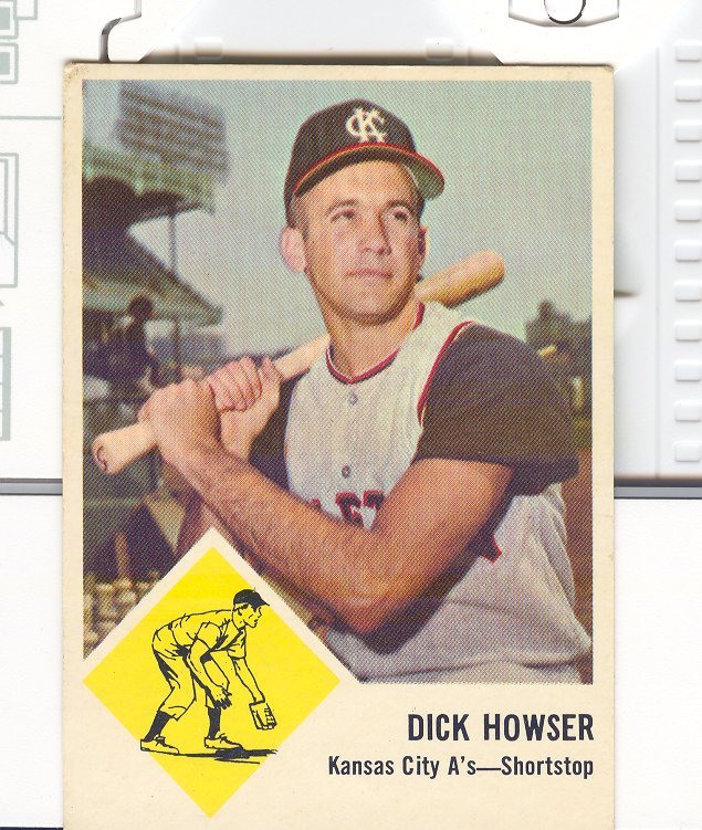 1963 Fleer #15 Dick Howser