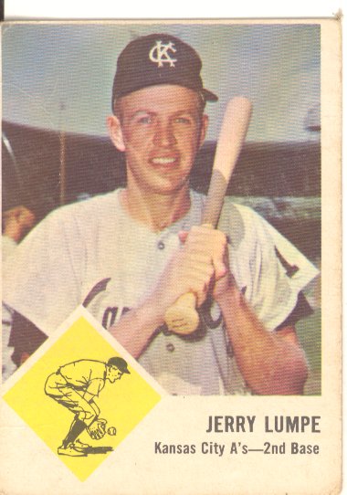 1963 Fleer #16 Jerry Lumpe
