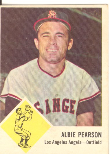 1963 Fleer #19 Albie Pearson