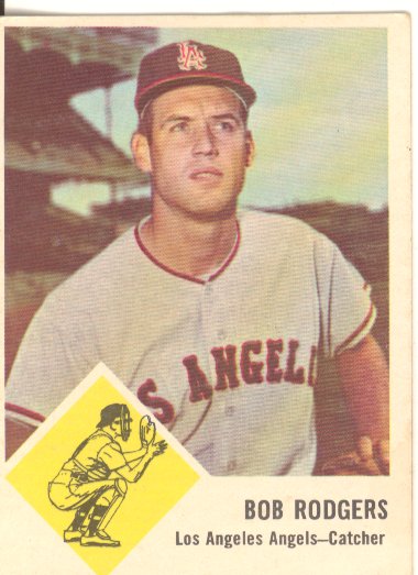 1963 Fleer #20 Bob Rodgers